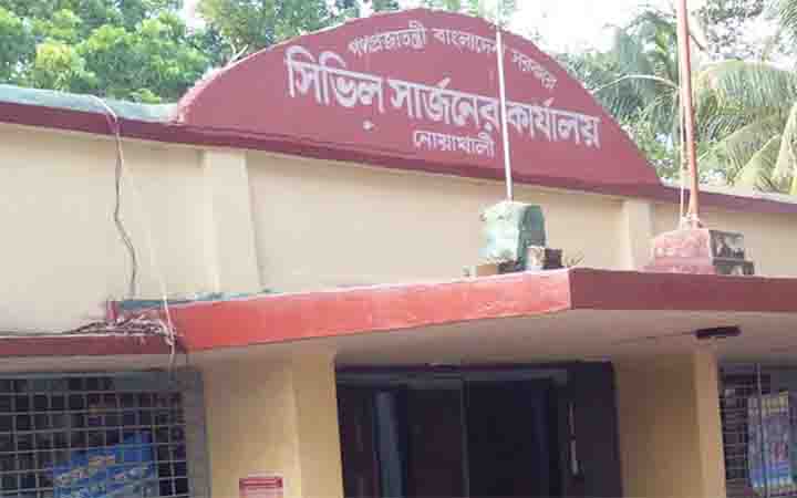 নোয়াখালী সিভিল সার্জনের কার্যালয়ে নিয়োগ